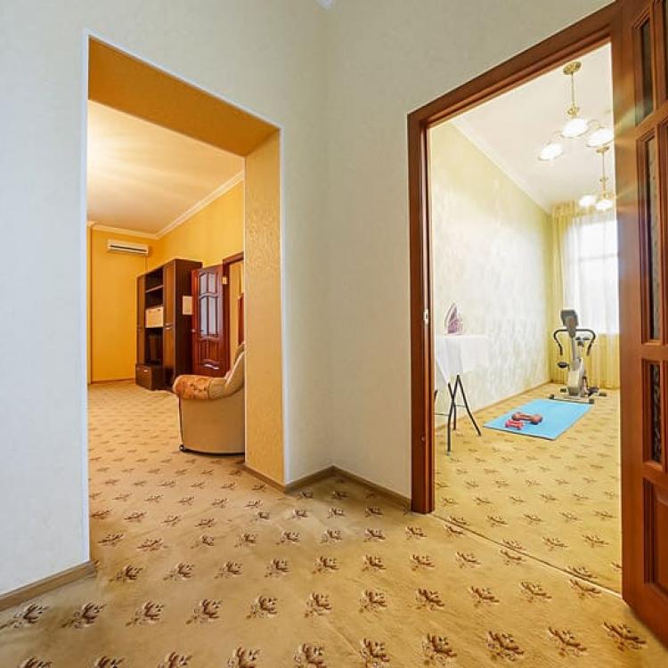 Планировка номера 4 местные 4 комнатные Апартаменты в санатории Кавказ. Кисловодск